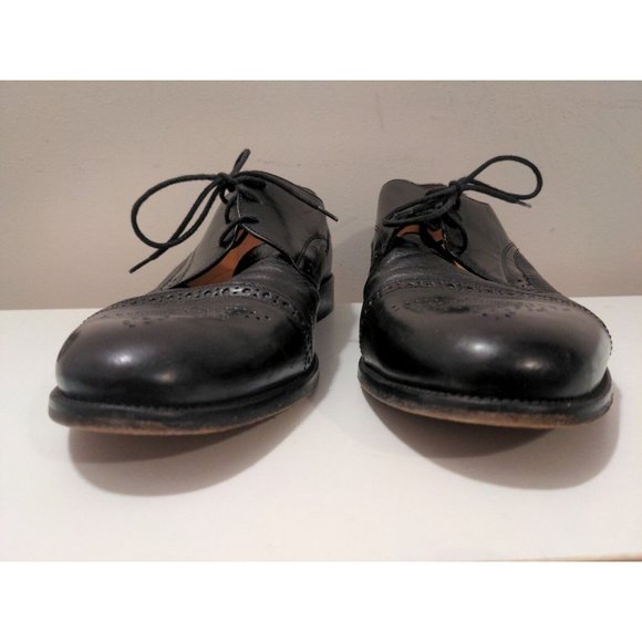 Vintage Johnston & Murphy Cap Toe Sz 10.5M Cellini Italy Oxfords Mens dress - Picture 5 of 10